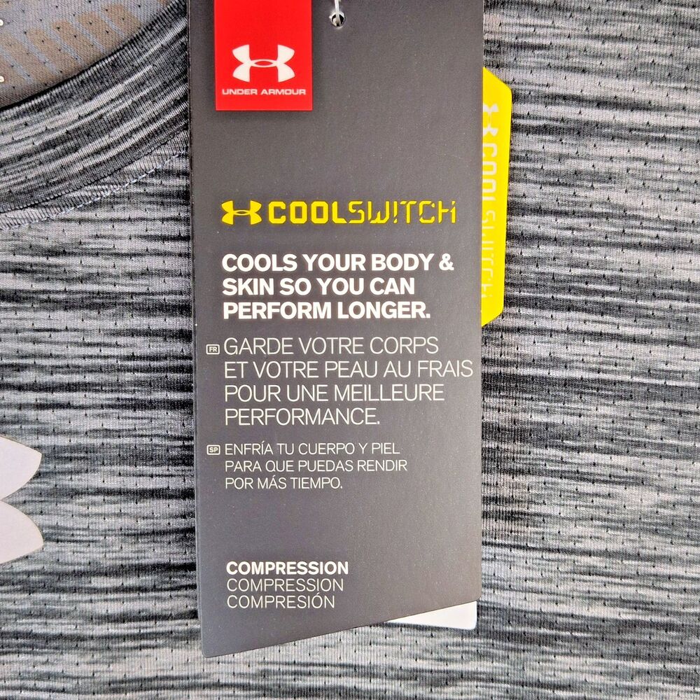 NEW Under Armour CoolSwitch Compression Shirt Hea… - image 8